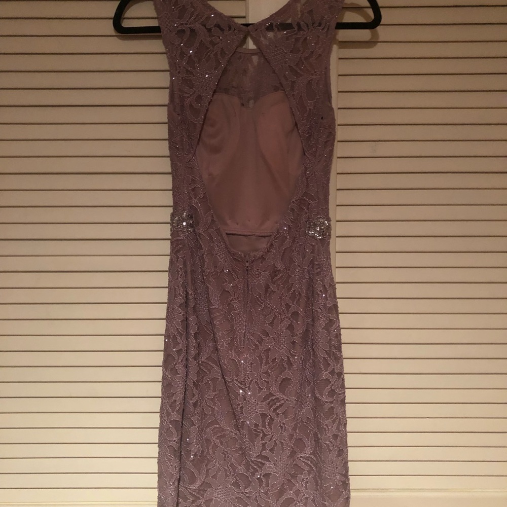 City Triangles Gold and Shimmer Dress